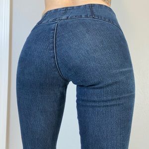 High rise jeans